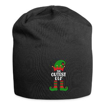 Elfes de Noël - Bonnet en jersey - noir - Devant