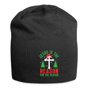 Elfes de Noël - Bonnet en jersey - noir - Devant