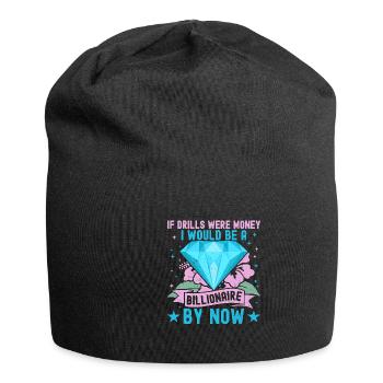 Diamonds Painting for Art Lovers - Jersey Beanie - black - Front