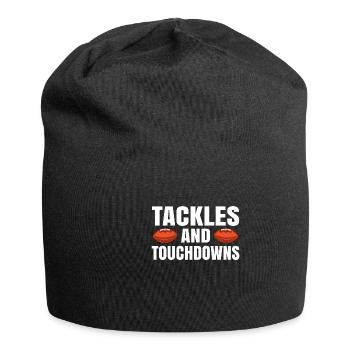 American Football Herren Football Player Kinder - Jersey-Beanie - Schwarz - Vorne