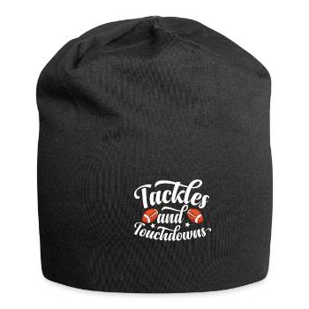 American Football Herren Football Player Kinder - Jersey-Beanie - Schwarz - Vorne