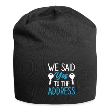 Homeowner Dream House Richtest House Builder - Jersey Beanie - black - Front