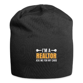 Real Estate Agents Real Estate Agents - Jersey Beanie - black - Front