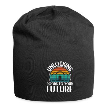 Real Estate Agents Real Estate Agents - Jersey Beanie - black - Front
