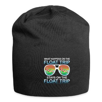 Flotteur d’été Rivière Tubing Fête Tenue de plage - Bonnet en jersey - noir - Devant