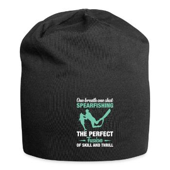 Chasse sous-marine Chasse sous-marine Chasse sous-marine - Bonnet en jersey - noir - Devant