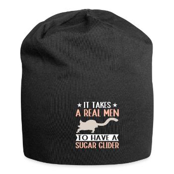 Sugar glider - Jersey Beanie - black - Front