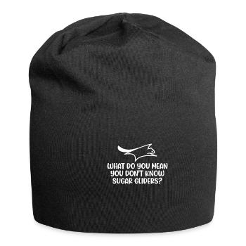 Sugar glider - Jersey Beanie - black - Front