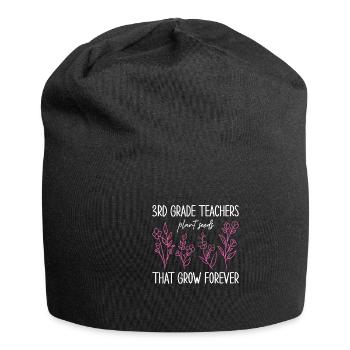 Geschichtslehrer Wertschätzung Geschichtsunterrich - Jersey-Beanie - Schwarz - Vorne