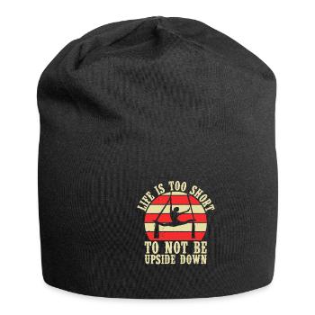 Trapèze de cirque pour costume de trapéziste - Bonnet en jersey - noir - Devant