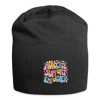 Support Empower advocates - Jersey Beanie - black - Front