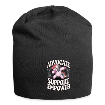 Support Empower advocates - Jersey Beanie - black - Front