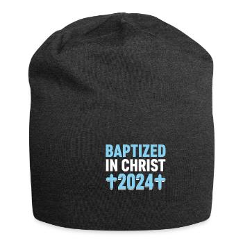 Temps pour mon baptême Première Communion - Bonnet en jersey - charbon - Devant