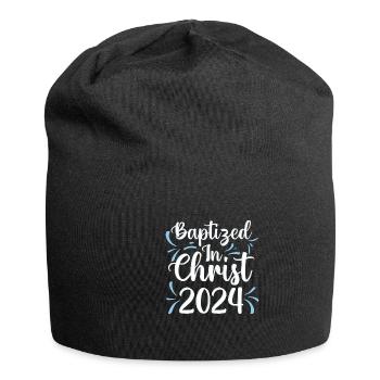 Temps pour mon baptême Première Communion - Bonnet en jersey - noir - Devant