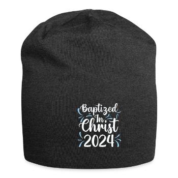 Temps pour mon baptême Première Communion - Bonnet en jersey - charbon - Devant