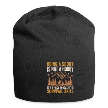 Scout Hiking Climbing Camping - Jersey Beanie - black - Front