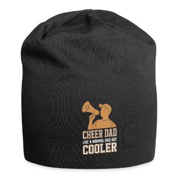 Un père normal, un athlète plus cool - Bonnet en jersey - noir - Devant
