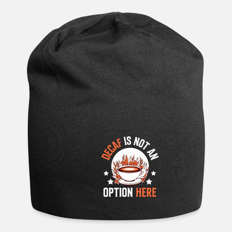 Infirmière de café Infirmière de nuit - Bonnet en jersey - noir