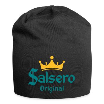 Salsero Original - Salsa Dance Fashion - Jersey Beanie - black - Front