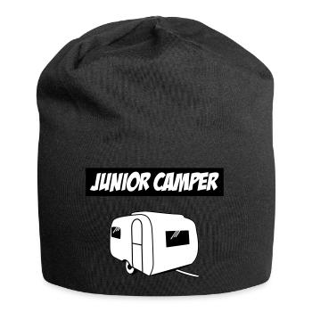 Junior Camper - Jersey Beanie - black - Front