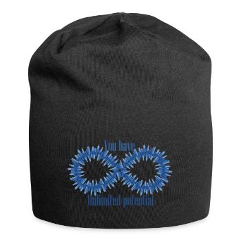 Vous avez un potentiel illimité - Bonnet en jersey - noir - Devant