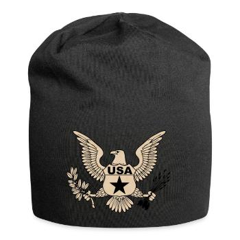 usa Armee 2 - Jersey-Beanie - Schwarz - Vorne