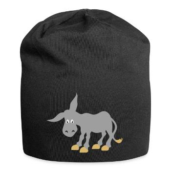 esel - Jersey-Beanie - Schwarz - Vorne