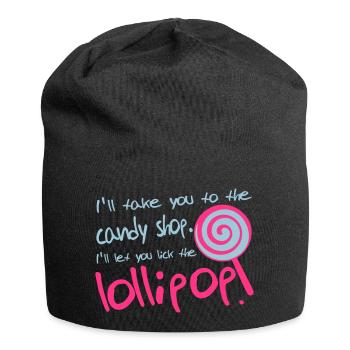 Lollipop - Jersey Beanie - black - Front