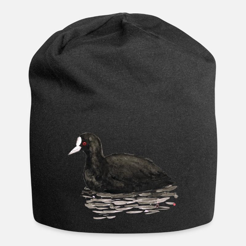 Coot - Bonnet en jersey - noir
