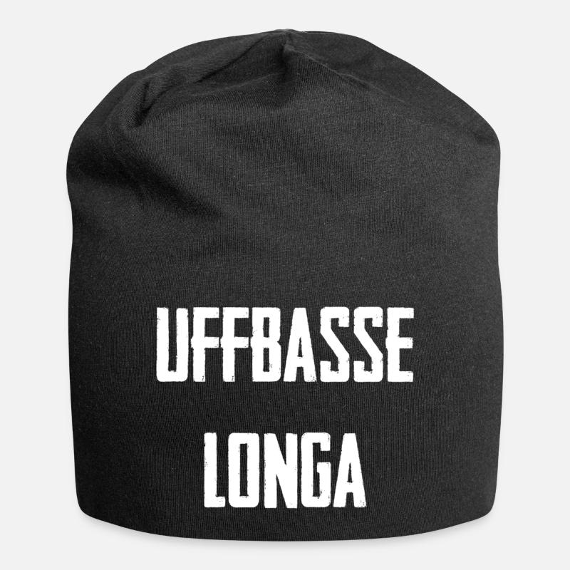 Uffbasse Longa - Bonnet en jersey - noir