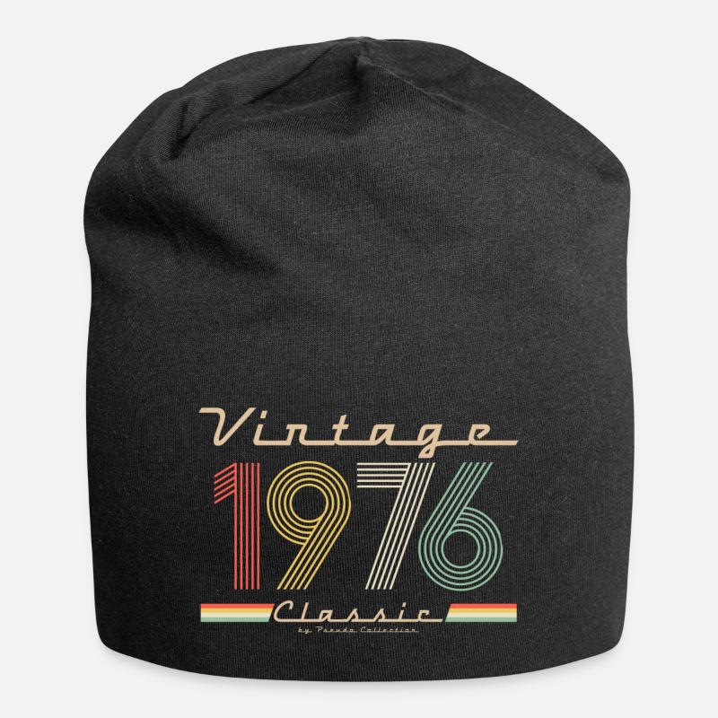 Vintage Classique 1976 - Bonnet en jersey - noir