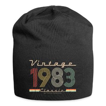 40e anniversaire Vintage Classic 1983 Rétro - Bonnet en jersey - noir - Devant