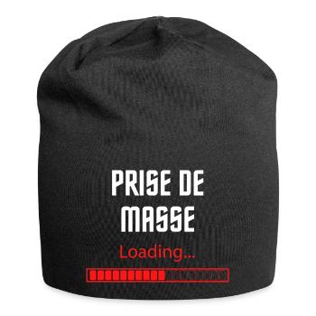 Prise de masse loading - Bonnet en jersey - noir - Devant