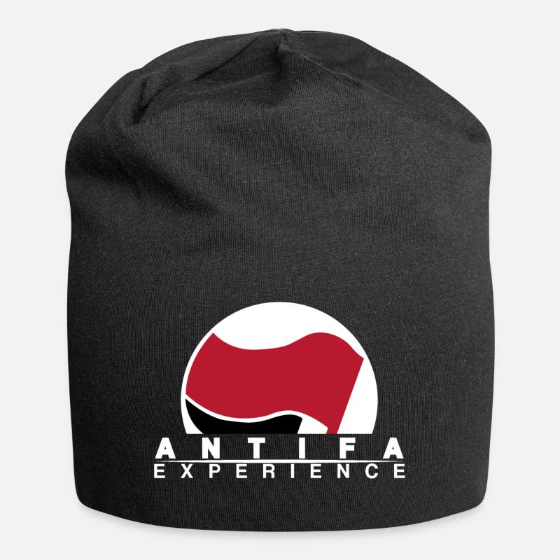 Expérience antifasciste - Bonnet en jersey - noir