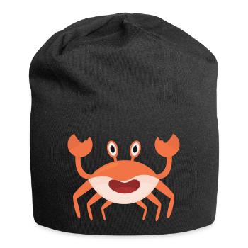 Krabbe - Jersey-Beanie - Schwarz - Vorne