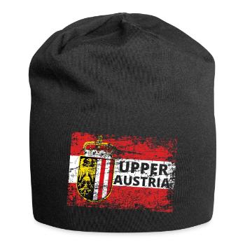 Oberösterreich - Österreich Upper Austria / Linz - Jersey Beanie - black - Front