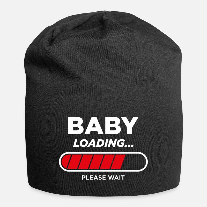 Baby Loading - Jersey Beanie - black