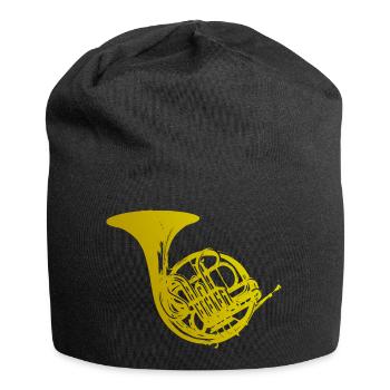 Horn - Jersey-Beanie - Schwarz - Vorne