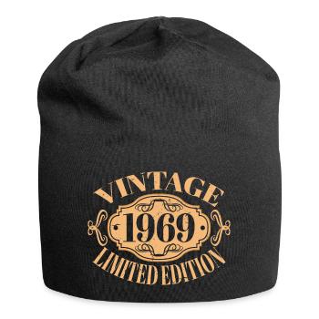 Vintage 1969 55e anniversaire hommes femmes 55 ans - Bonnet en jersey - noir - Devant