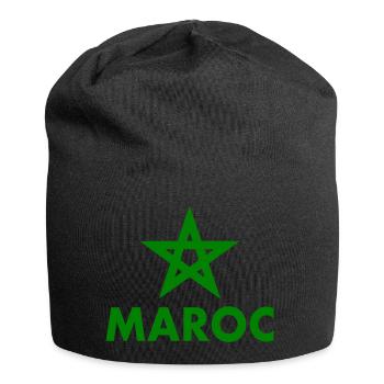 Maroc - Bonnet en jersey - noir - Devant