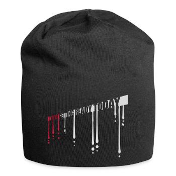 ne pas se préparer aujourd’hui - Bonnet en jersey - noir - Devant
