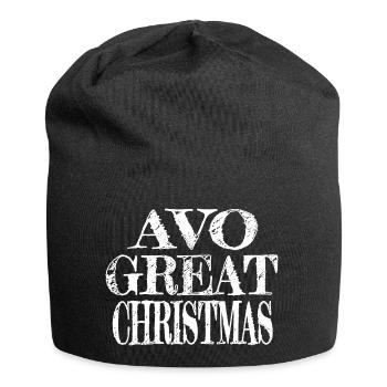 Geek Awesome Beach Bedroom Christmas Birthday - Jersey Beanie - black - Front