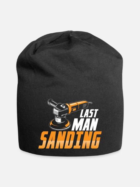Last Man Sanding Auto Body Technician Painter - Jersey-Beanie - Schwarz