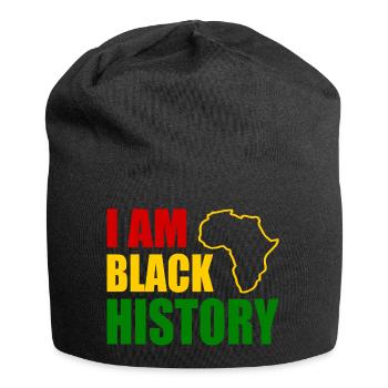 I am black history - Bonnet en jersey - noir - Devant