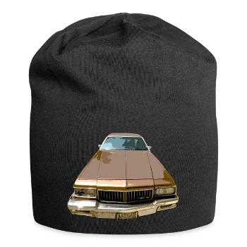 altes Auto USA - Jersey-Beanie - Schwarz - Vorne