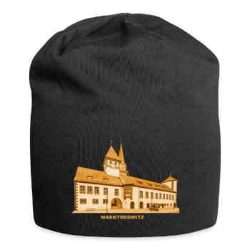 Hôtel de ville de Marktredwitz Haute-Franconie Bavière - Bonnet en jersey - noir - Devant