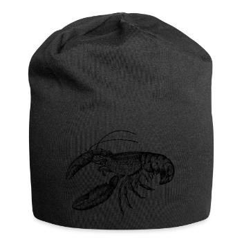 Meerestiere - Jersey-Beanie - Schwarz - Vorne
