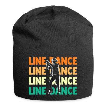 Danseur de danse en ligne - Bonnet en jersey - noir - Devant