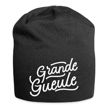 Grande gueule - Bonnet en jersey - noir - Devant