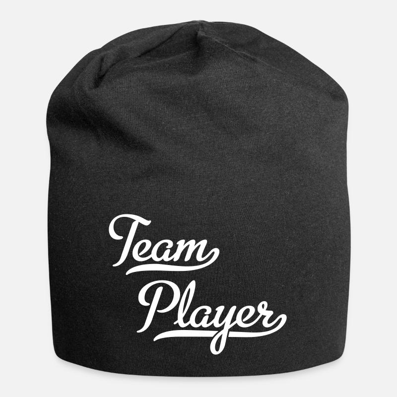 Team Player - Jersey Beanie - black